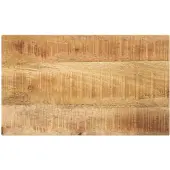 vidaXL Dessus de table rectangulaire bois massif de manguier brut
