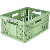 Keeeper Profi-Klappbox "eco lea" 32 Liter gras green