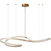 Lucide Lumière suspendue LED moderne Slalom Sable avec effet