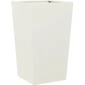 vidaXL Jardinière blanc 45x45x75 cm acier