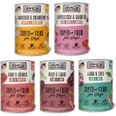 Mac'S 6x800g Adult agneau & canard nourriture pour chien humide
