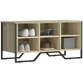 vidaXL Armoire à chaussures chêne sonoma 90x38x45,5 cm