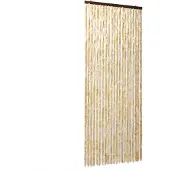 vidaXL Rideau anti-mouches Beige 100x230 cm Chenille
