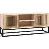 vidaXL Armoire TV 105x30x45 cm Bois composite et fer