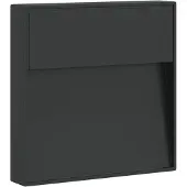 vidaXL Applique murale d'extérieur LED noire en aluminium moulé sous pression