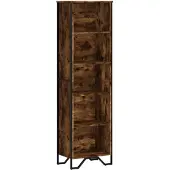 vidaXL Bibliothèque chêne fumé 50x31x169 cm Bois composite