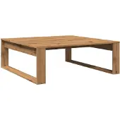 vidaXL Table basse Artisan-Chêne 100x100x35 cm Bois composite