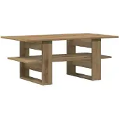 vidaXL Table basse Artisan-Chêne 102x55x42 cm Bois composite