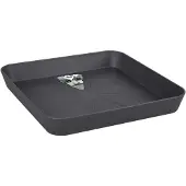 Elho Soucoupe Carrée Loft Urban - 28 Cm - Gris Anthracite