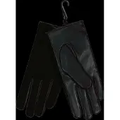 Gant pour femme. 4930079 s en cuir noir (M), Classique