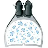 So Dive Plouf Monofin Gris EU 34-38 Enfants