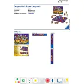Ravensburger - Premium akcesorium do gry planszowej Dragon Ball Labyrinth