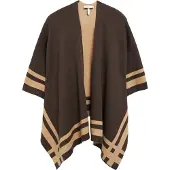 Comma Cape noisette / brun foncé