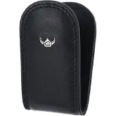 Golden Head Cuir pince à billets Polo Geldscheinklammer 1950 Schwarz noir