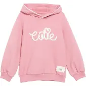 s.Oliver Sweat-shirt rosé / blanc
