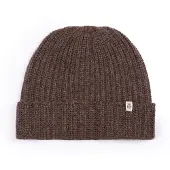Roeckl Bonnet marron / blanc