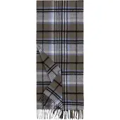 Roeckl Écharpe ' MODERN GLENCHECK ' gris