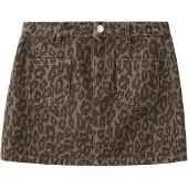Mango KIDS Jupe marron / noir