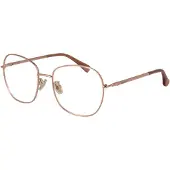 Max mara Lunettes de soleil papillon - - MM5077-H - Rose/Or - Synthétique - 56 mm - 135 mm - Pont 18 mm - Clair