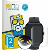 BROTECT Full-Screen Protection, Film de protection pour smartwatch, Transparent