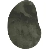 vidaXL Tapis de salon HUARTE Vert forêt 80 x 150 cm Polyester