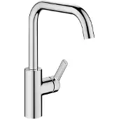 Kwc Robinet de cuisine LUNA E6 en CHROME avec levier delatéral / Mitigeur monocommande