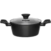Maku Marmite à soupe, 2,2l, noir