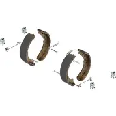 Brembo Jeu de mâchoires de frein, frein de stationnement S 23 579