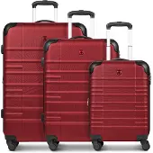 Wenger Ensemble de bagages 'Amplar Evo' rouge rubis