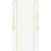 Tamaris Boucles d'oreilles or / transparent