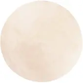 vidaXL Tapis HUARTE à poils courts doux et lavable beige Ø 160 cm