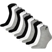 Head Chaussettes gris / noir / blanc