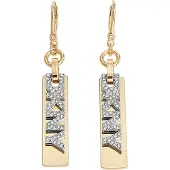DKNY Boucles d'oreilles or / transparent