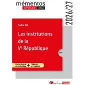 Gualino Eds Les institutions de la Ve République