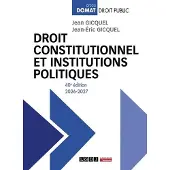 Lgdj Droit constitutionnel et institutions politiques