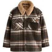 Next Veste mi-saison camel / marron / brun foncé / blanc