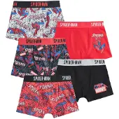 Next Sous-vêtements 'Spiderman' bleu / gris clair / rouge / noir
