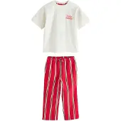 Next Pyjama jaune / vert / rouge / blanc