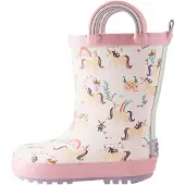 Next Bottes en caoutchouc beige / rose clair / noir / blanc