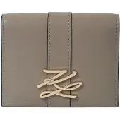 Karl Lagerfeld Porte-monnaies 'K/Autograph' gris
