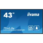 Iiyama LH4365UHSB-B1 ProLite LH4365UHSB-B1 UHD-Display, schwarz, 108,0 cm (43,0 Zoll)