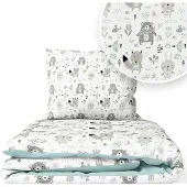 ANKRAS Parure de lit enfant Animals 120x160cm motifs
