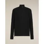 Icebreaker Sweat à Demi-zip 400 Real Grid