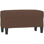 vidaXL Banc Marron 70x35x41 cm Similicuir