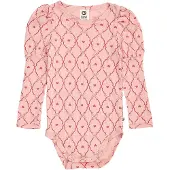 Müsli Barboteuse / body beige clair / rose / rose foncé