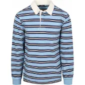 Steppin' Out Polo Rugby Rayé Bleu