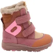 Bisgaard Bottes 'Spencer Tex' beige / mandarine / rose / pitaya