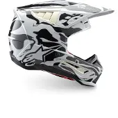 Alpinestars Casque S-M5 Mineral ECE 22.06 Cool Gray Dark Gray Glossy, Taille: XL