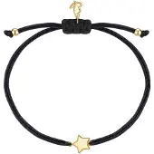 Glanzstücke Bracelet jaune d'or / noir