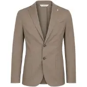 Manuel Ritz Veste de costume beige foncé